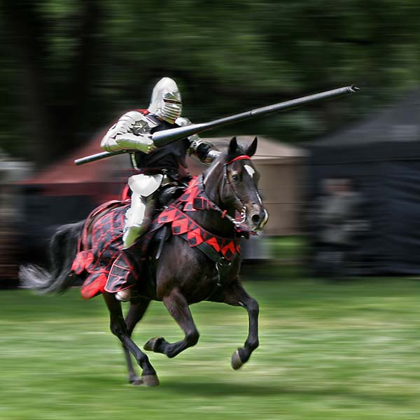 knight jousting